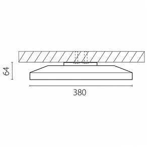 Накладной светильник Lightstar Arco Eco 225740