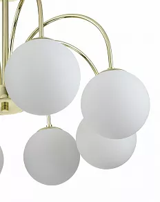 Люстра на штанге Indigo Classic 13017/8R Gold