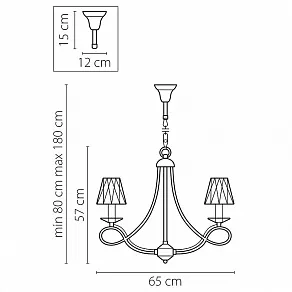 Подвесная люстра Osgona Riccio 705064