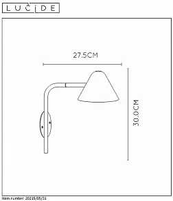 Бра Lucide Devon 20215/05/31