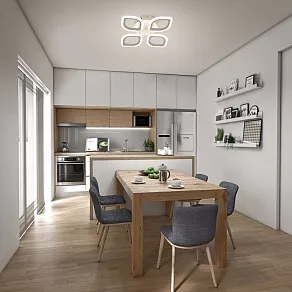 Потолочная люстра De City Мадлен 4 424013104