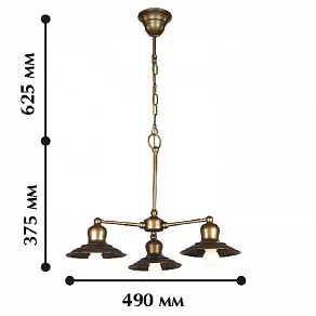 Подвесная люстра Favourite Magrib 1214-3P