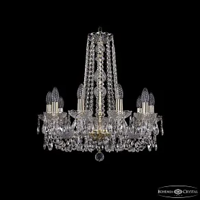 Подвесная люстра Bohemia Ivele Crystal 1402 1402/10/195/h-58 G
