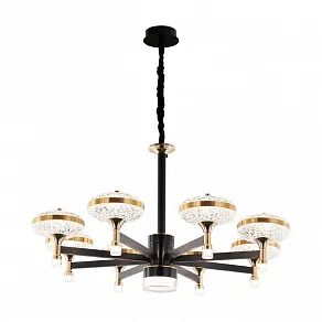 Подвесная люстра Arte Milano Ferrara-72069 273059/8 BK/GD