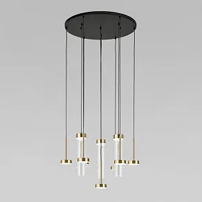 Подвесная люстра Eurosvet Quarzo 301102 LED латунь