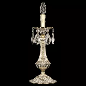 Настольная лампа декоративная Bohemia Ivele Crystal 7200 72100L/1-37 GW