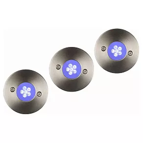 Встраиваемый в дорогу светильник Lucide Trio LED Set 11862/23/35