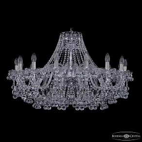 Подвесная люстра Bohemia Ivele Crystal 1409 1409/16/360 Ni