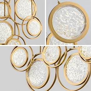 Подвесная люстра Imperiumloft Мун lighting collection D50 CAMEO01