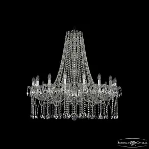 Подвесная люстра Bohemia Ivele Crystal 1413 1413/16/360/h-100 Ni