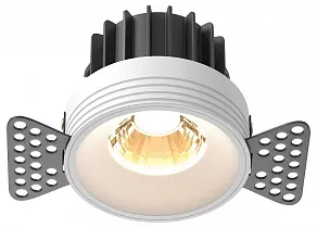 Встраиваемый светильник Maytoni Round DL058-12W2.7K-TRS-W
