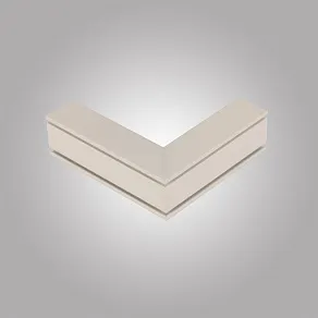 Соединитель угловой внутренний для треков накладных AM-Group  MAGNET AM504 WH