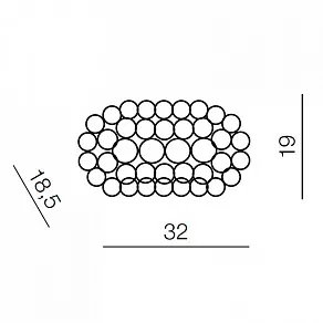 Накладной светильник Azzardo Acrylio wall AZ0052