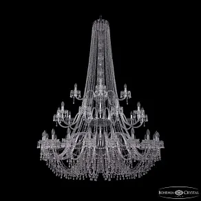 Подвесная люстра Bohemia Ivele Crystal 1410 1410/20+10+5/530/h-200/3d Ni V0300