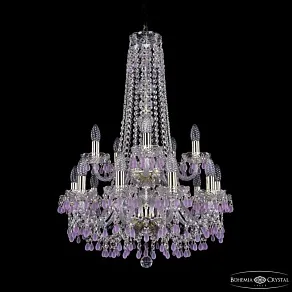 Подвесная люстра Bohemia Ivele Crystal 1410 1410/10+5/195/h-82/2d G V7010