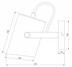 Бра Eurosvet Italio 20093/1