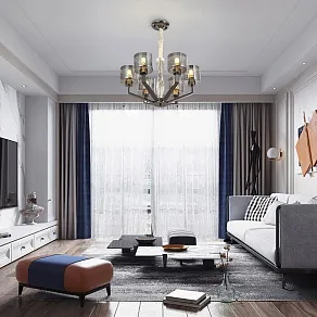 Подвесная люстра Arte Milano Neapolis-72307 272307/6 BN