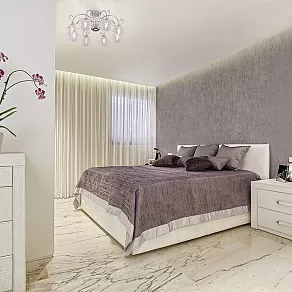 Люстра на штанге Eurosvet Benita 30142/8 хром