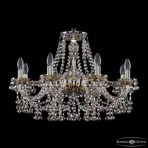 Подвесная люстра Bohemia Ivele Crystal 1409 1409/8/240 G M801