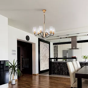 Подвесная люстра Rivoli Fresco Б0044368