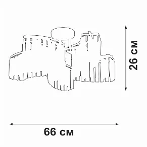 Потолочная люстра Vitaluce V5884 V5884-0/10PL