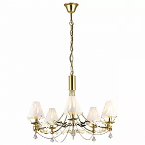 Подвесная люстра Arte Lamp Fuji A1626LM-5GO