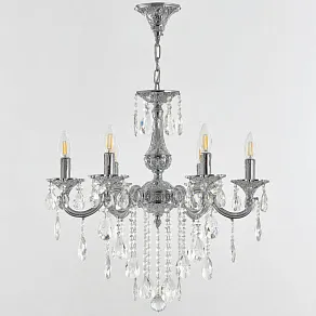 Подвесная люстра Bohemia Ivele Crystal AL7801 AL78101/6/175 B Ni