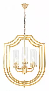 Подвесная люстра LUMINA DECO Trulia LDP 8006-6 F.GD