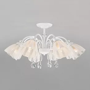 Люстра на штанге Eurosvet Floranse 30155/8 белый