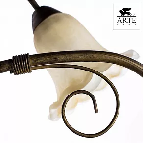 Потолочная люстра Arte Lamp Mormorio A9361PL-5BR