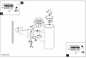 Бра Eglo Ono 1 93125