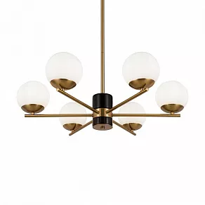 Люстра на штанге Freya Marble FR5230PL-06BS