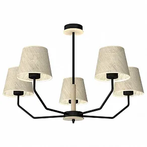 Люстра на штанге Imex MD.8375 MD.8375-5-P-BK