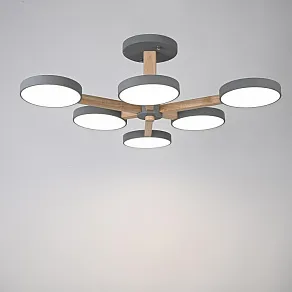 Люстра на штанге Imperiumloft TURNA Gray TURNA-B01