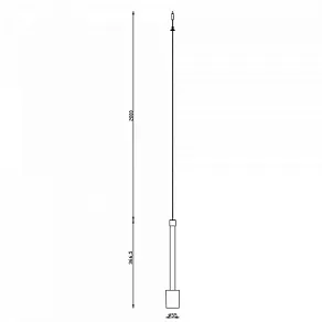 Подвесной светильник Mantra Fugaz 9331