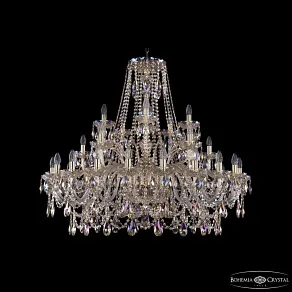 Подвесная люстра Bohemia Ivele Crystal 1411 1411/20+5+5/400 G M801