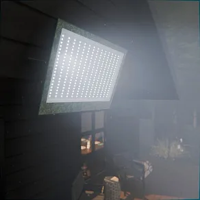 Настенно-потолочный прожектор Gauss  GFD008