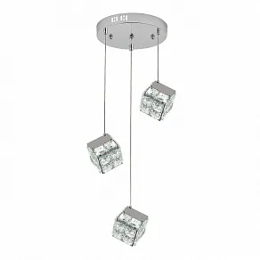 Подвесной светильник Indigo Radioso 12048/3P Chrome