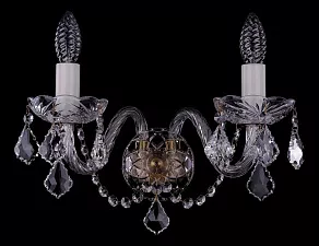 Бра Bohemia Ivele Crystal 1400 1402B/2/195XL/Pa/Leafs