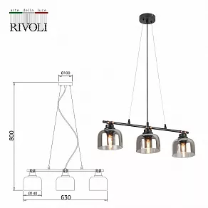 Подвесной светильник Rivoli Annemarie Б0051276