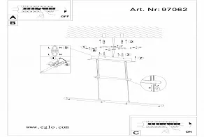 Подвесной светильник Eglo Flagranera 97062