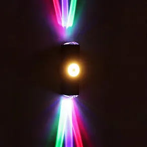 Накладной светильник Reluce  08231-9.2-003U LED2W+2*3W RGB BK