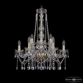 Подвесная люстра Bohemia Ivele Crystal 1413 1413/6+3/200/h-66 G