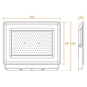 Настенно-потолочный прожектор Wolta WFL-200W WFL-200W/06
