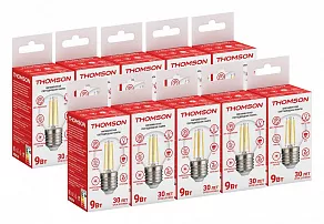 Лампа светодиодная Thomson Filament Globe E27 9Вт 4500K TH-B2094