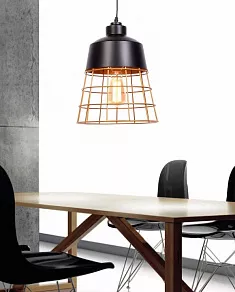 Подвесной светильник LUMINA DECO Bagsy LDP 7933 BK