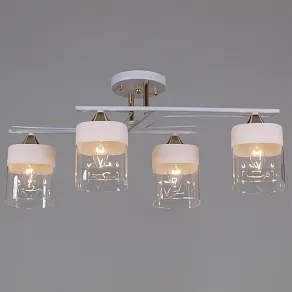 Люстра на штанге Reluce 06096 06096-0.3-04 WH+FG