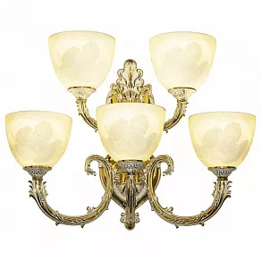 Бра Bohemia Ivele Crystal 7109 7109B16/3+2/210 GW P1 U Angel