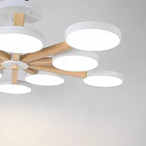 Люстра на штанге Imperiumloft TURNA White TURNA-B01