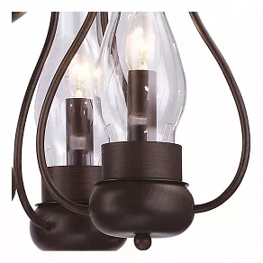 Подвесная люстра Arte Lamp Bulbo A8955LM-5BR